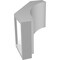 Ekena Millwork 5 1/2-in. W x 8-in. D x 12-in. H Imperial Architectural Grade PVC Knee Brace BRCP055X08X12IMP - alternate 2